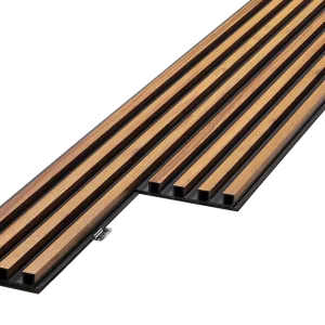 CHERRY WOOD WPC FLUTED PANELS
